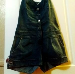 Forever 21 Jean shorts Jumpsuit